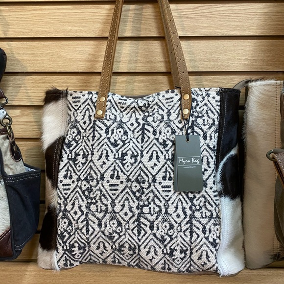 Myra cotton rug Tote Bag (S-1136) - Picture 4 of 9